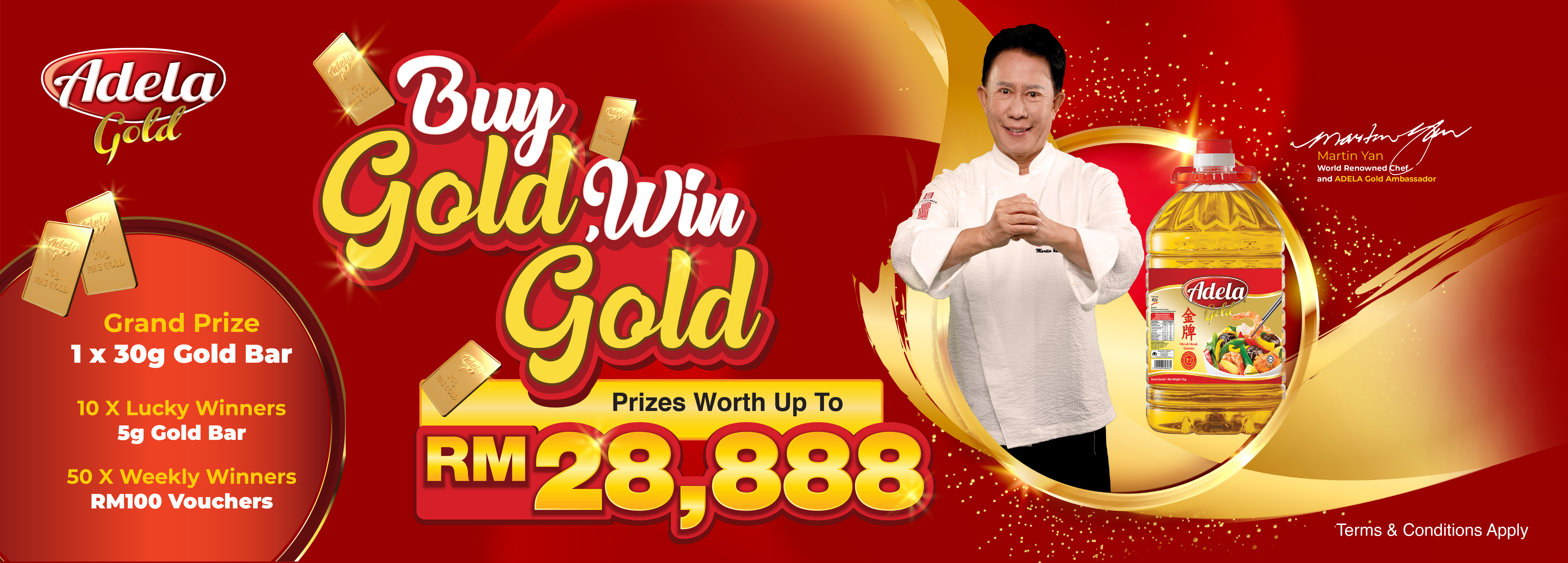 “Buy GOLD Win GOLD”